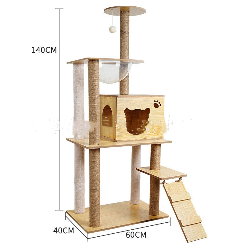 Katzen-Kratzbaum «Space Capsule»