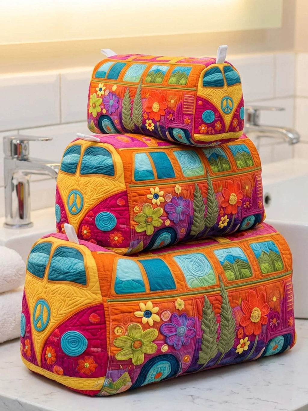 Aufbewahrungsset mit Druckmotiv