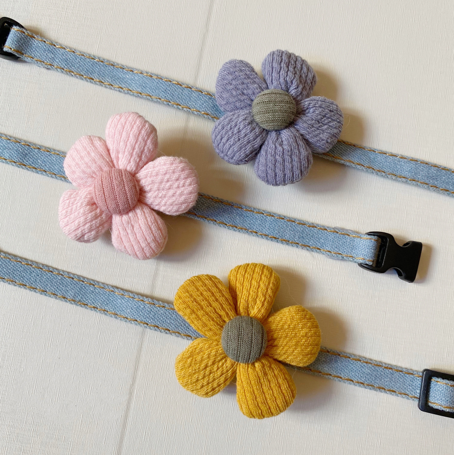 Halsband mit Blumen-Fliege für Katzen – Bild 3 | LuxeStyle