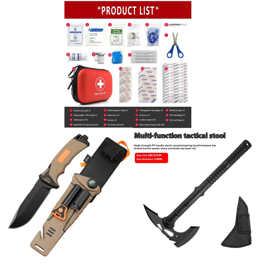 Outdoor-Messer-Set für Selbstverteidigung
