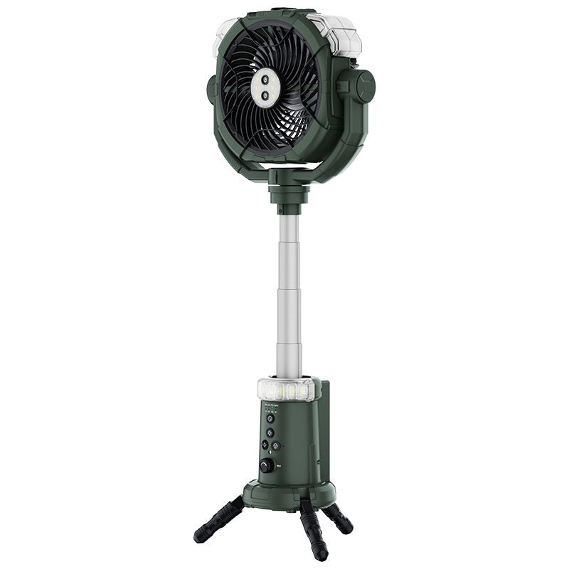 Camping-Ventilator mit Sprühfunktion und Licht – Bild 4 | LuxeStyle