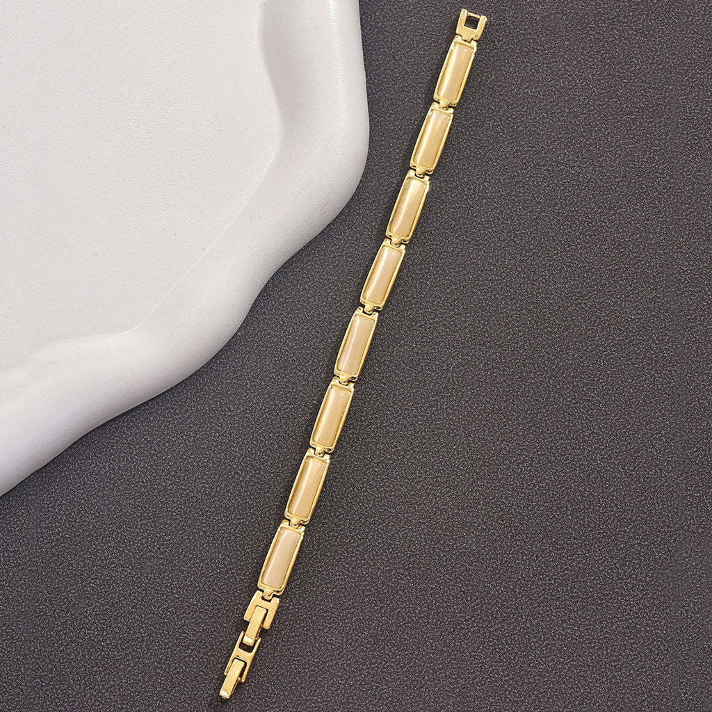 Geometrisches Opal-Armband für Damen – Bild 6 | LuxeStyle