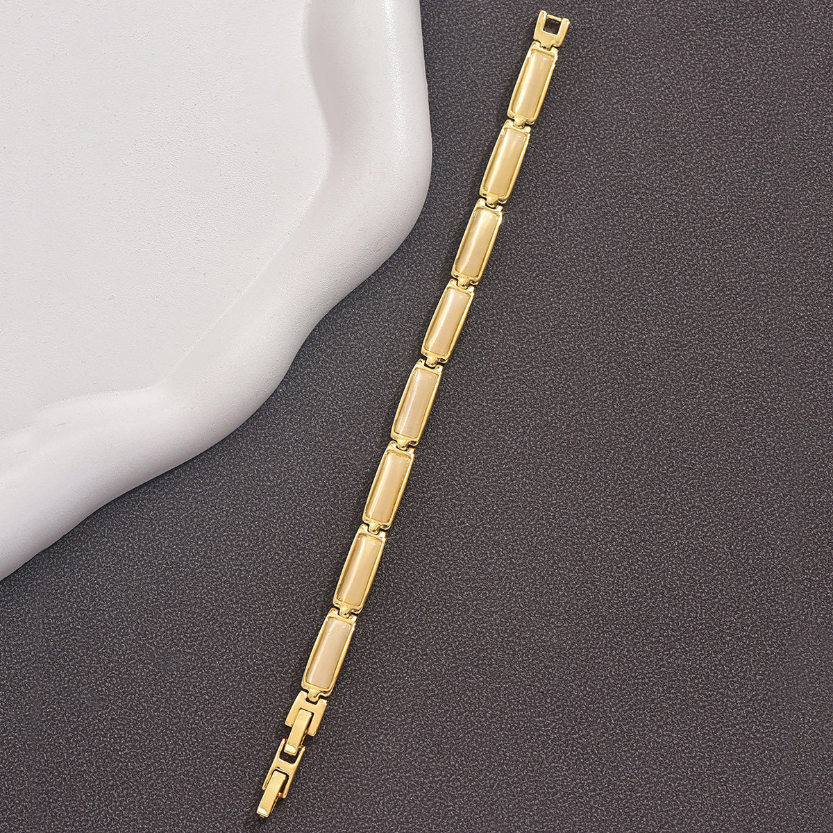 Geometrisches Opal-Armband für Damen – Bild 6 | LuxeStyle