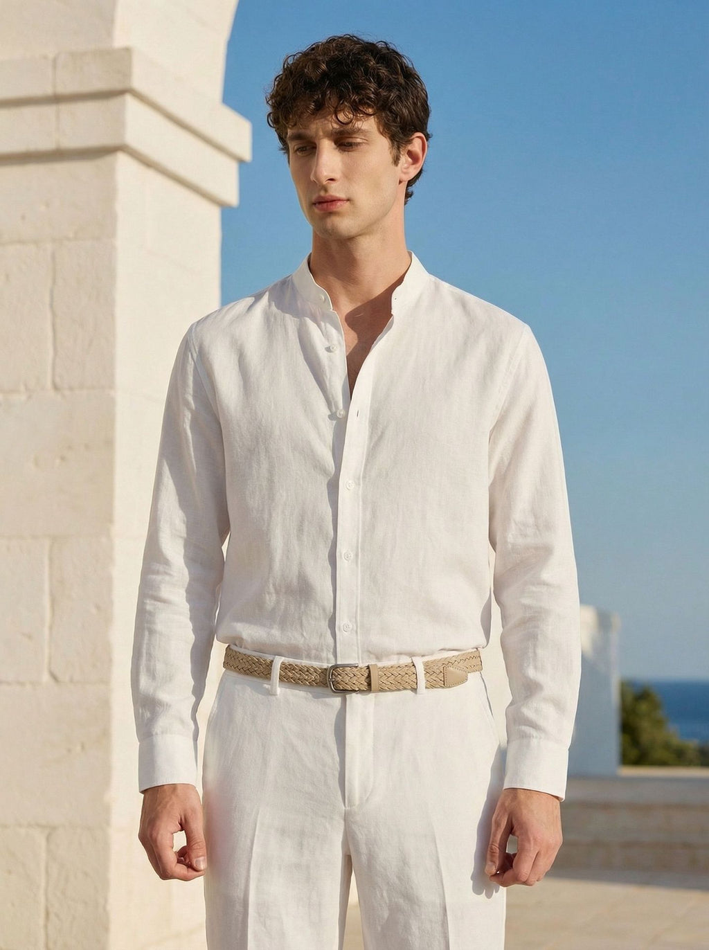 LuxeStyle Leinenhemd für Herren – Bild 9 – LuxeStyle Schweiz