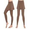 High Waist Skirted Leggings 2-in-1