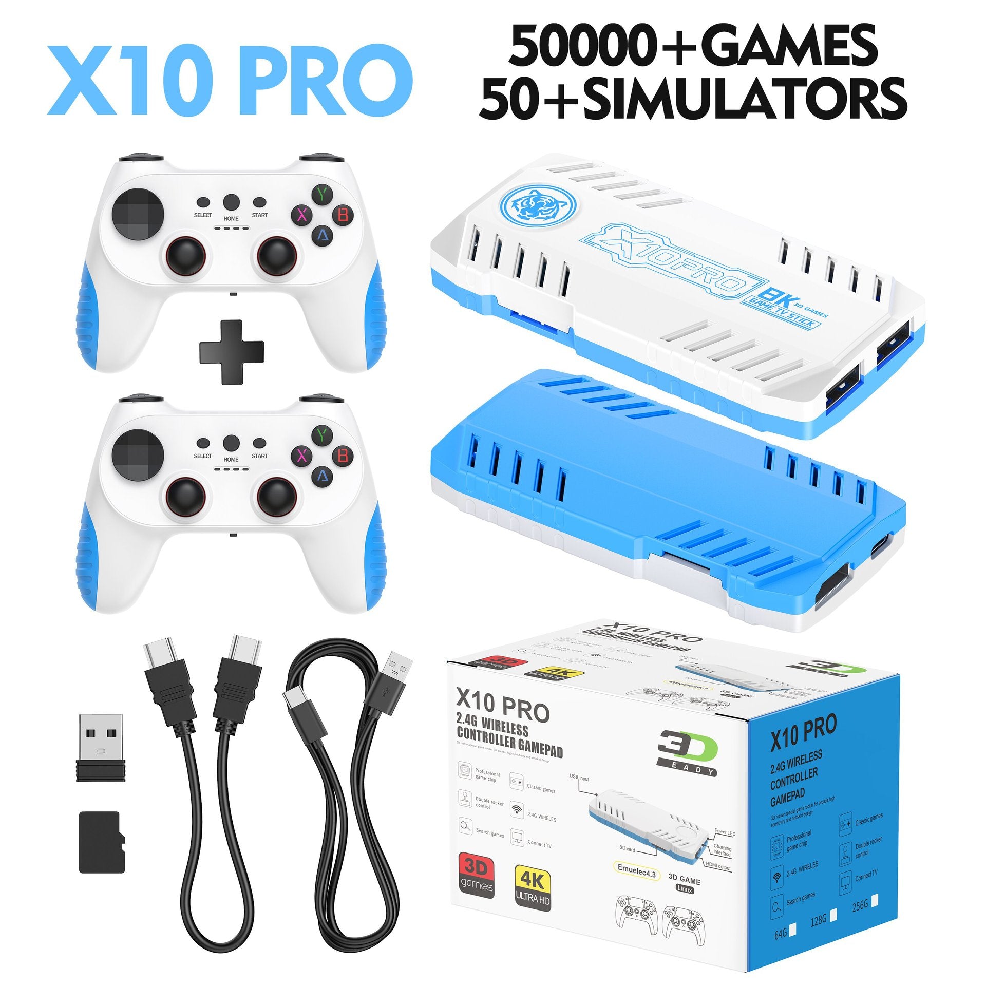 X10 PRO TV Retro Arcade Spielkonsole – Ansicht 4