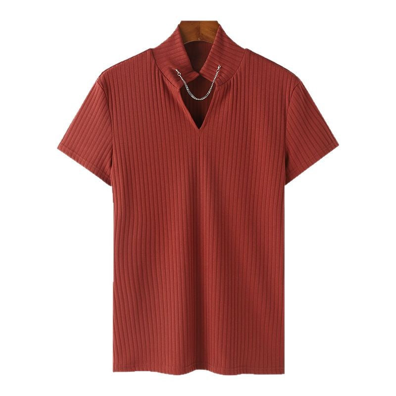 V-Ausschnitt T-Shirt