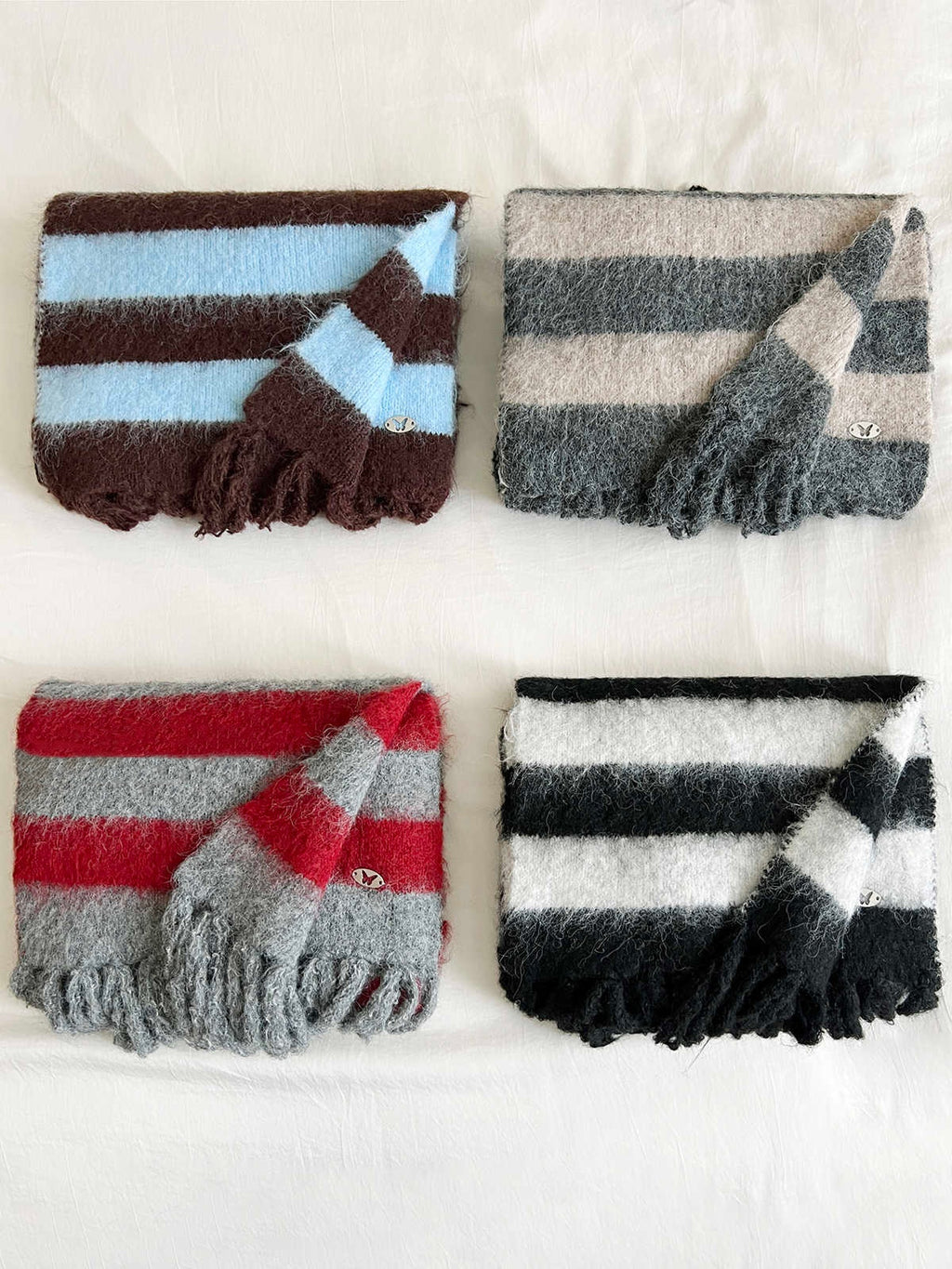 Winterlicher Streifen-Schal – Bild 10 | LuxeStyle