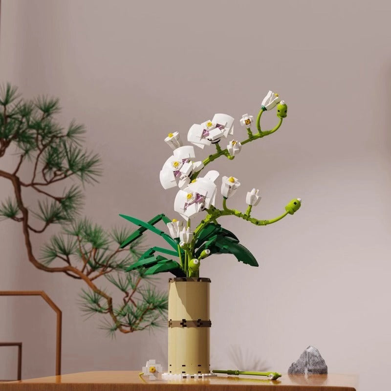 Kreatives Blumen-Bausteinmodell Phalaenopsis – Bild 5 | LuxeStyle