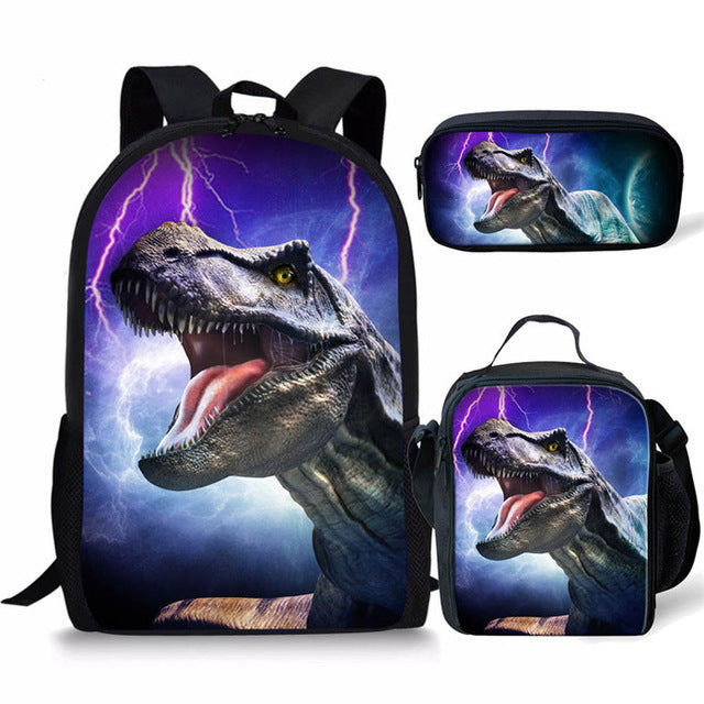 Dinosaurier Rucksack-Set für Kinder – Bild 8 | LuxeStyle