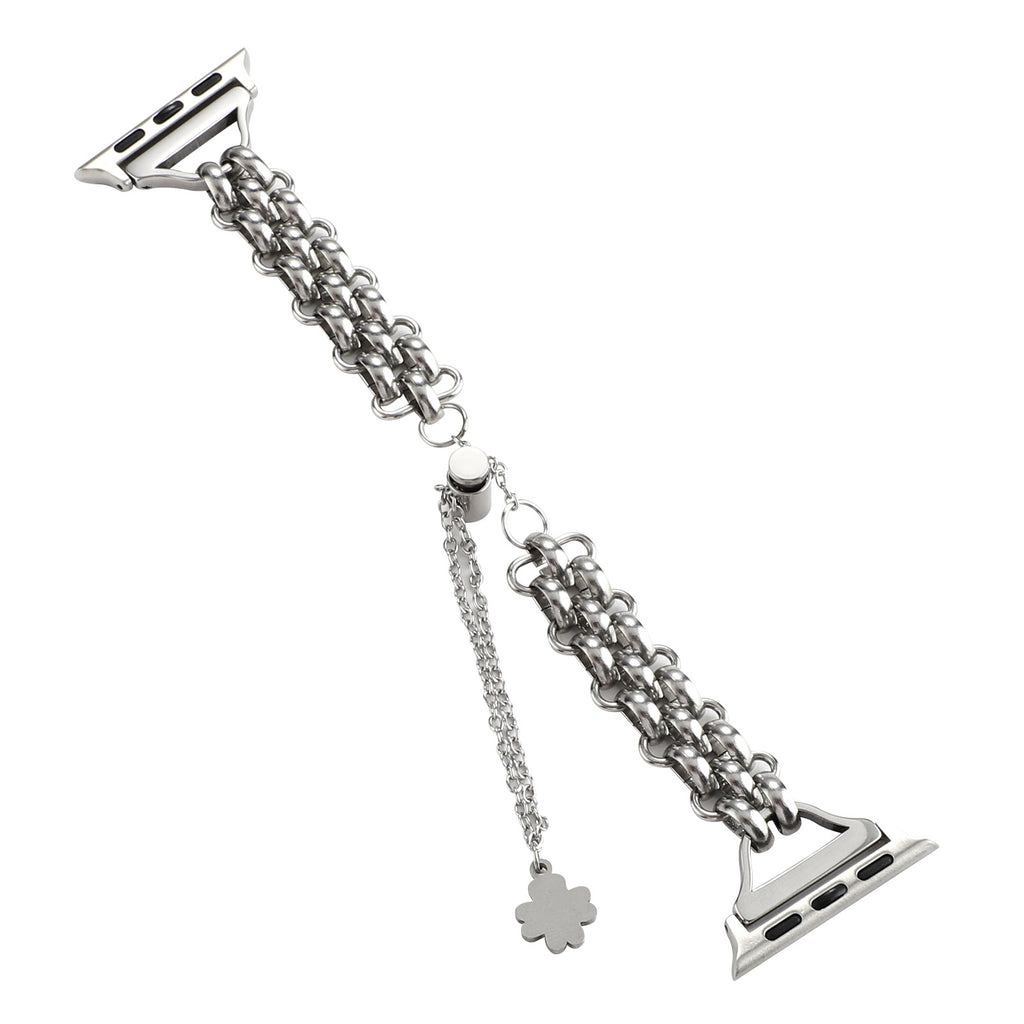 Stahlarmband Doppelreihe für Apple Uhr – Bild 6 | LuxeStyle