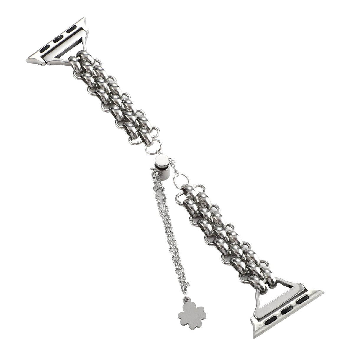 Stahlarmband Doppelreihe für Apple Uhr – Bild 6 | LuxeStyle