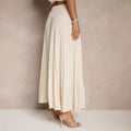 Eleganter Plisseerock mit fliessendem Fall – Bild 1 | LuxeStyle