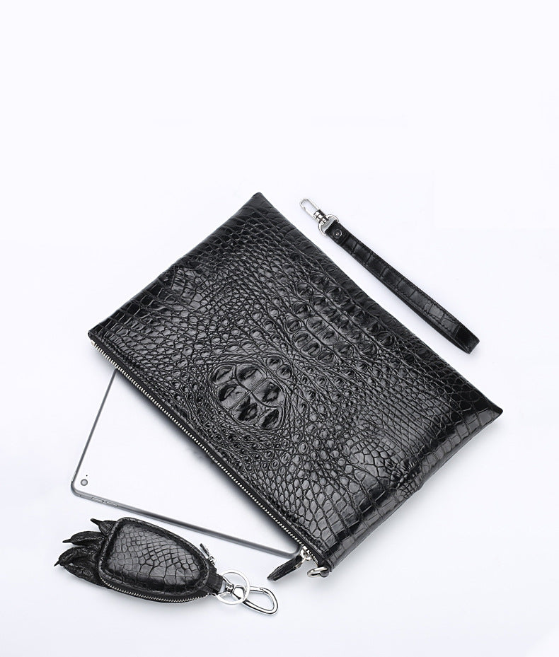 Business-Portemonnaie mit Reissverschluss, Leder – Bild 4 | LuxeStyle