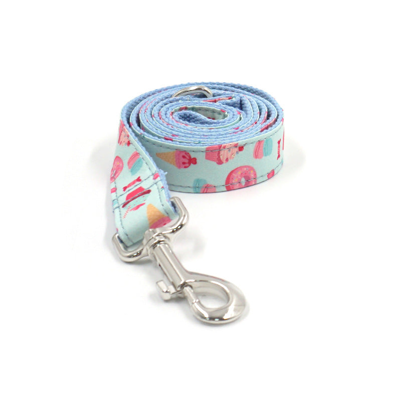Haustierhalsband mit Leine und Schleife – Bild 2 | LuxeStyle