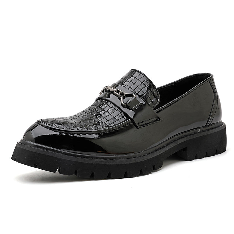 Schwarze Business-Loafers aus Kunstleder – Bild 6 | LuxeStyle
