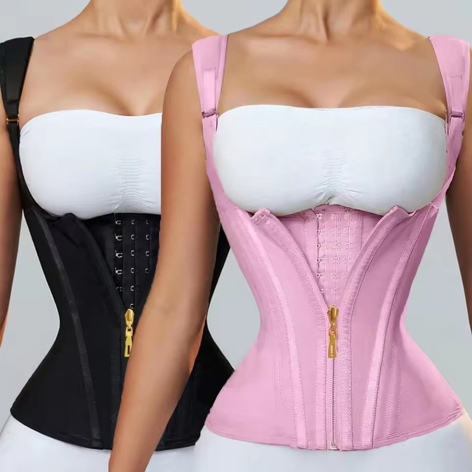 Latex Sport Shapewear Weste für definierte Mitte
