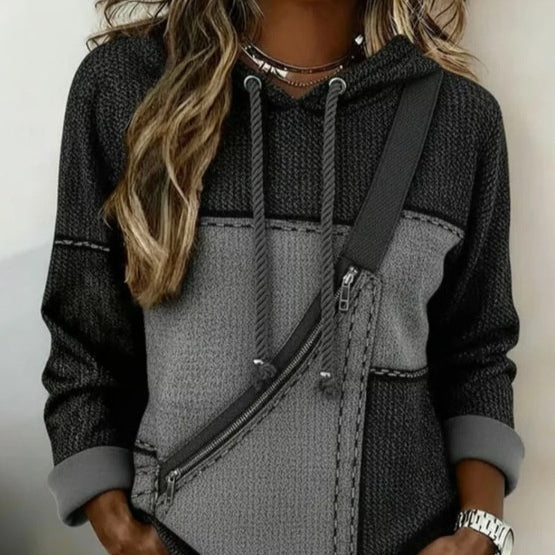 Kapuzenpullover mit Print für Damen