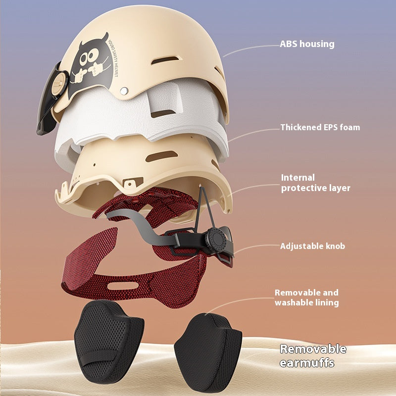 Ganzjahres E-Motorradhelm für Paare