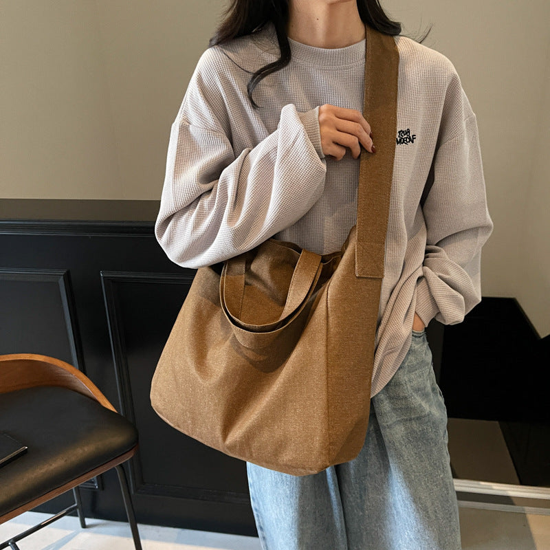 Denim Umhängetasche mit Reissverschluss – Bild 5 | LuxeStyle