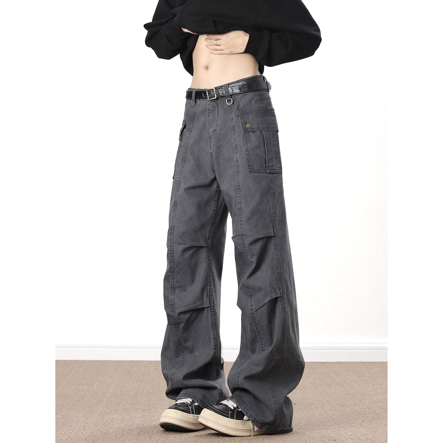Distressed Overalls