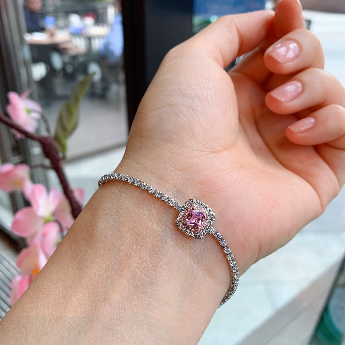 Damen Schmuckset mit Zirkonia | LuxeStyle