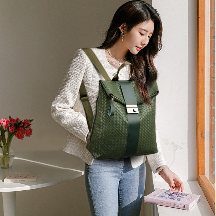 Eleganter Minimalistischer Rucksack aus PU-Leder – Bild 11 | LuxeStyle