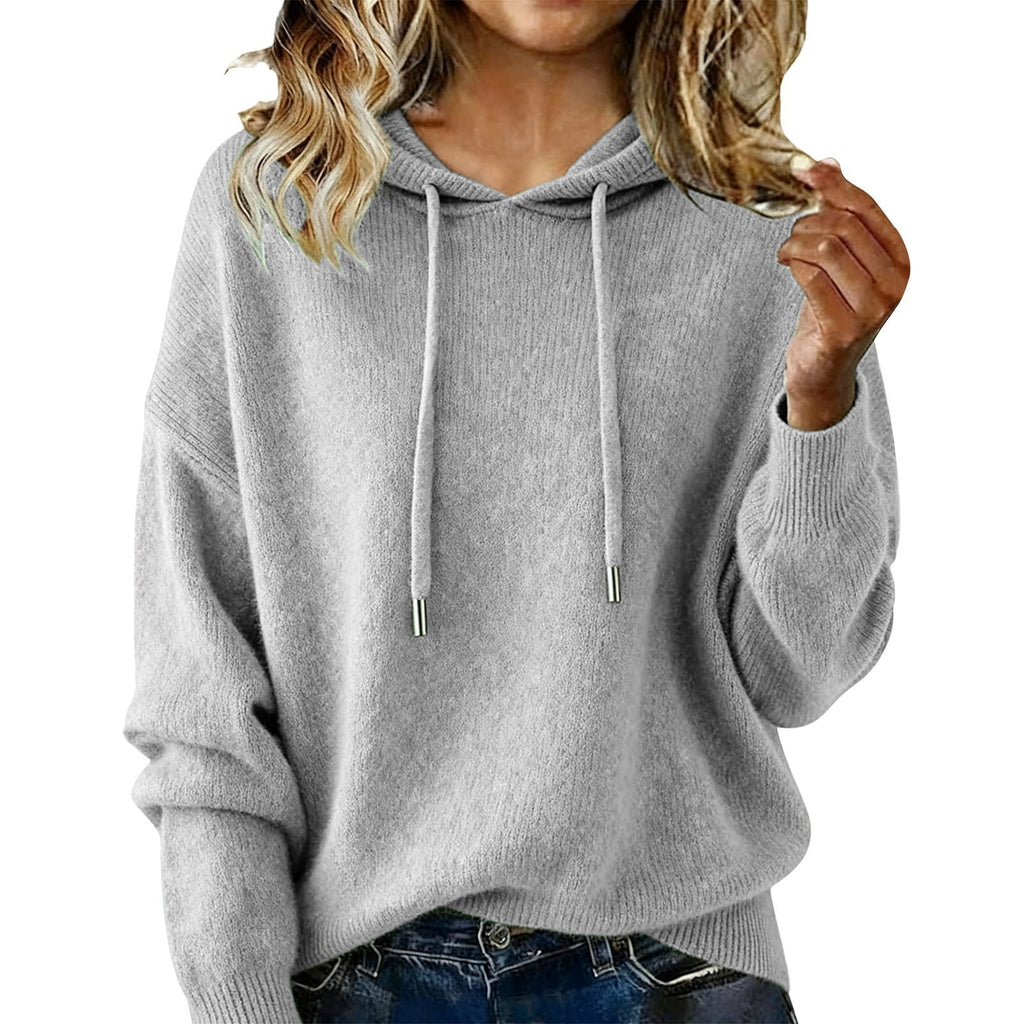 Hooded Pullover Sweater für Damen – Ansicht 6