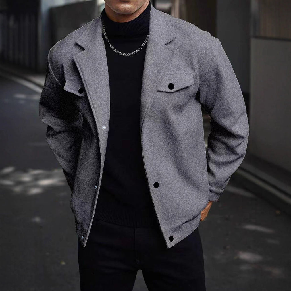 Herren Freizeitjacke mit Kapuze