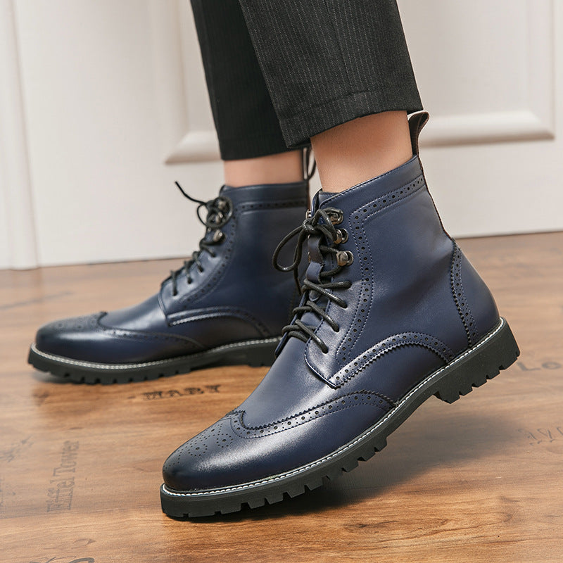 Mid-Calf Martin Boots