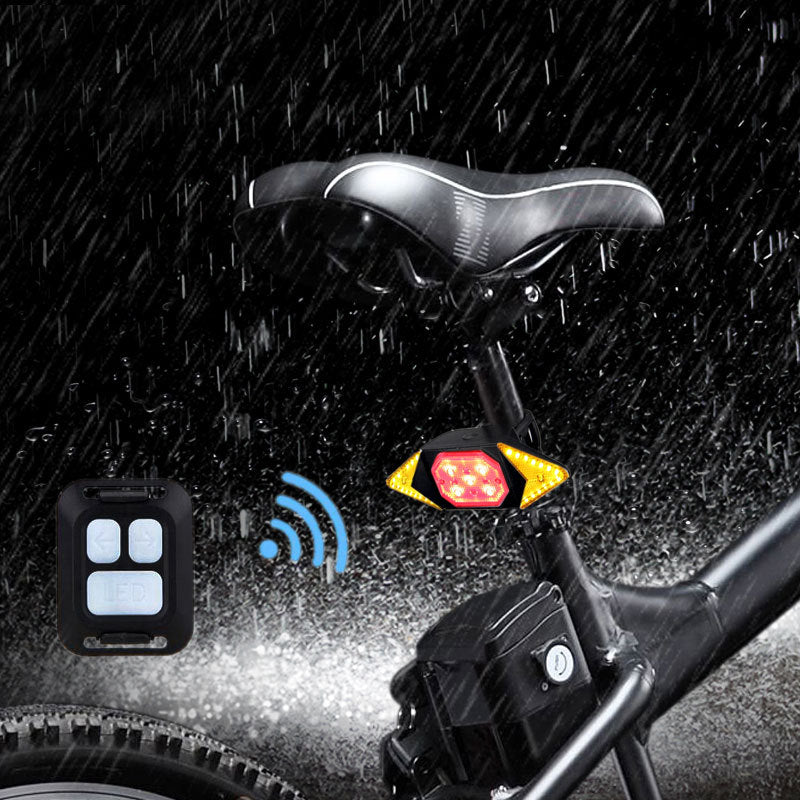 Fahrrad-Rücklicht mit USB-Ladung