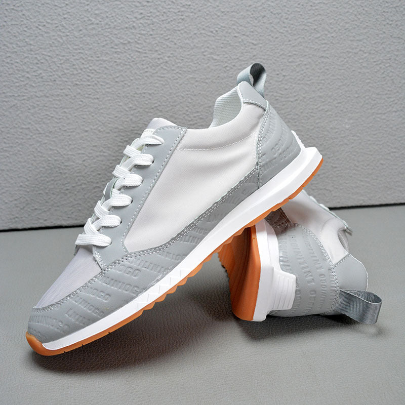Atmungsaktive Herrenschuhe aus Eisseide