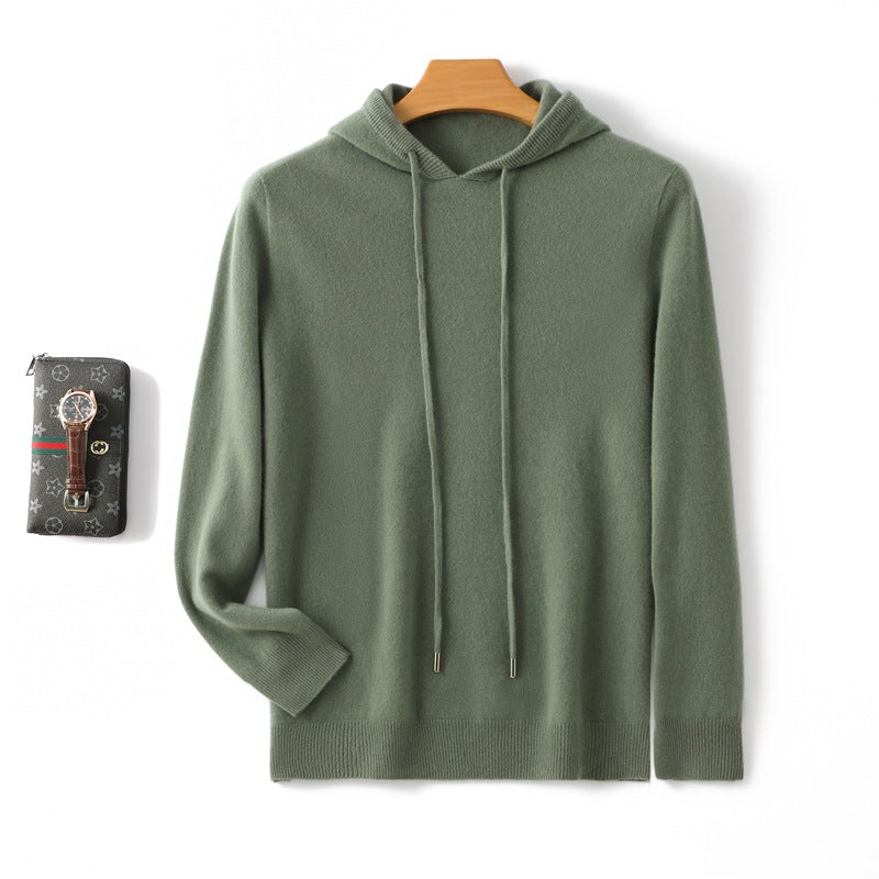 Strick-Hoodie mit Kapuze für Herren
