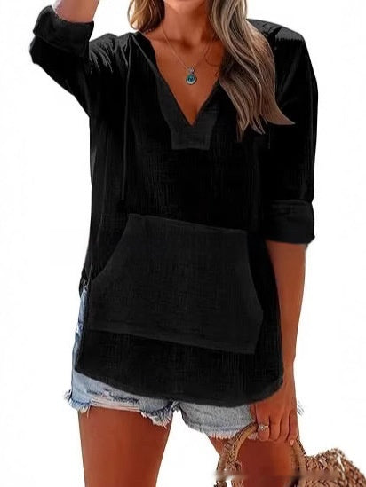 Arrival Strand-Cover-up mit Kapuze