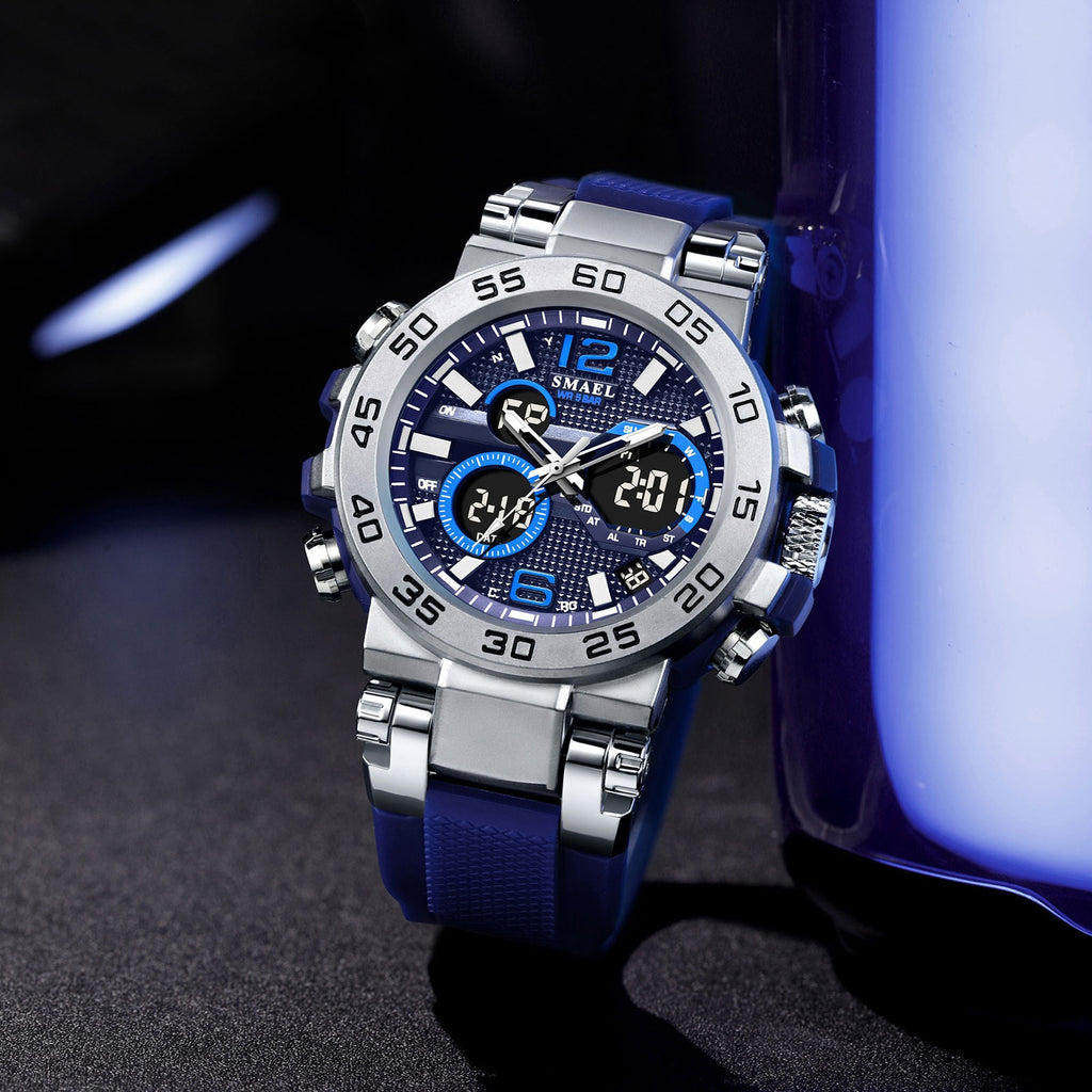 SMAEL Elegante Herrenquarzuhren mit Sportivem Design