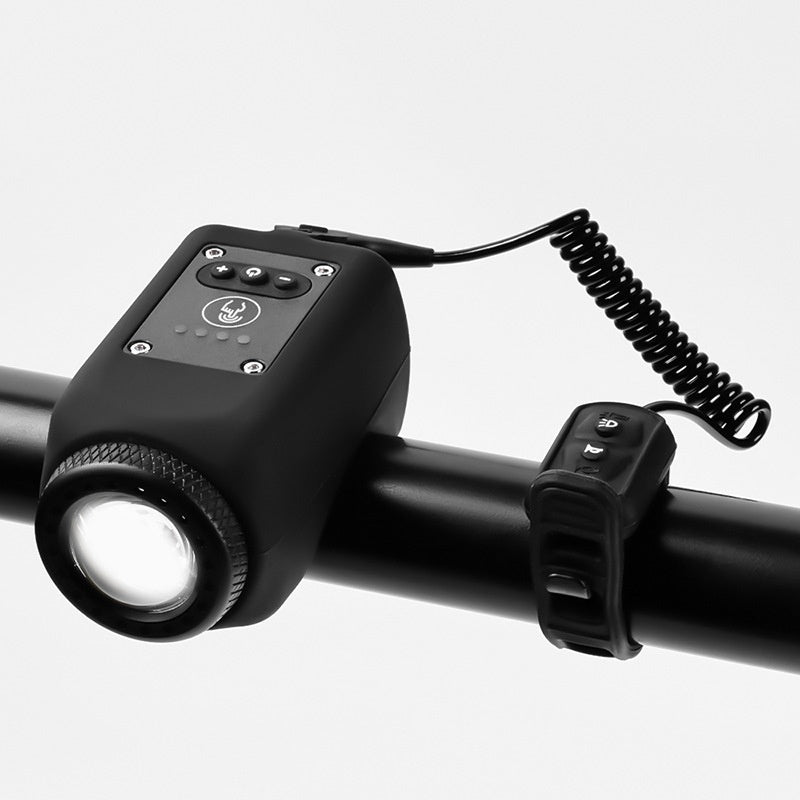 Velo Hupe mit Licht, wasserdicht, USB-Ladefunktion
