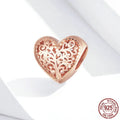 S925 Silber Lebensbaum Herz-Bead – Bild 1 | LuxeStyle