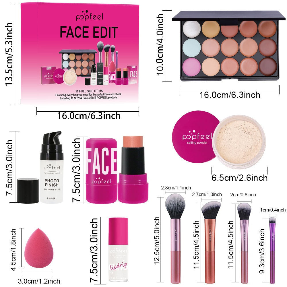 Makeup-Set für Augen und Gesicht – Bild 15 | LuxeStyle