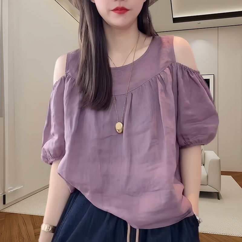 Damen Kurzarm-Shirt, leicht und elegant – Bild 7 | LuxeStyle