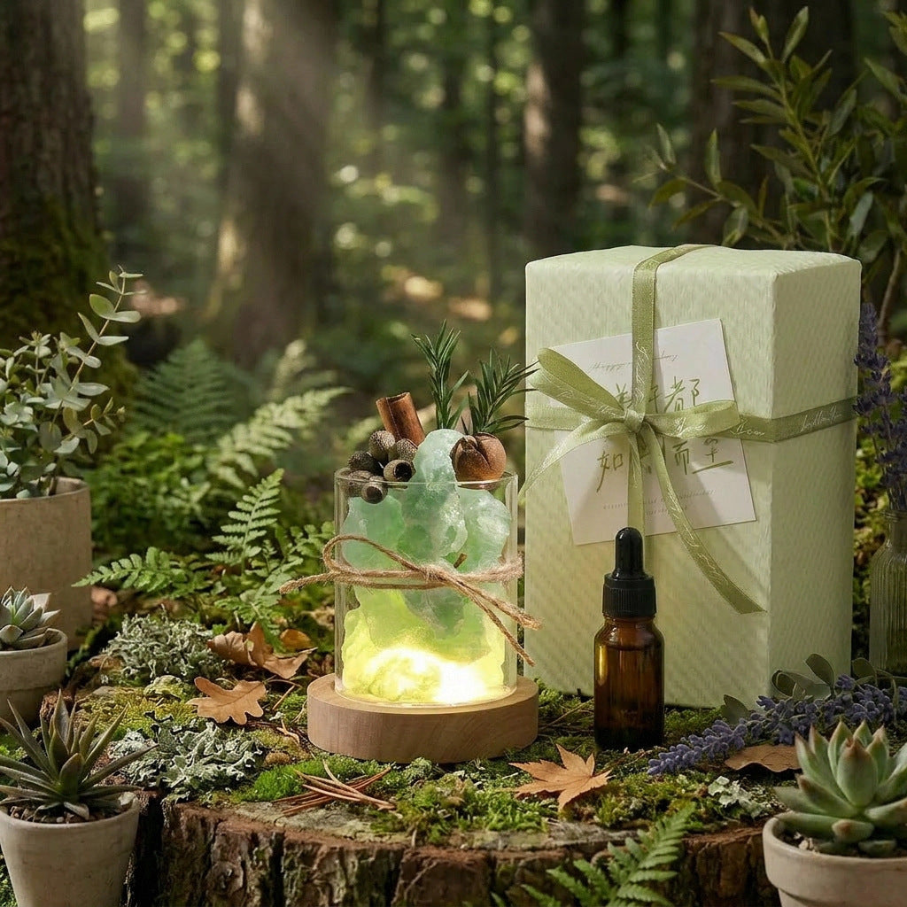 Aromatherapie-Set mit Diffusor-Steinen