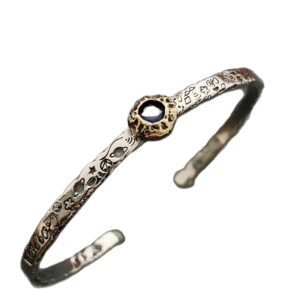 Geometrisches Zirkon-Armband im Retro-Stil – Bild 6 | LuxeStyle