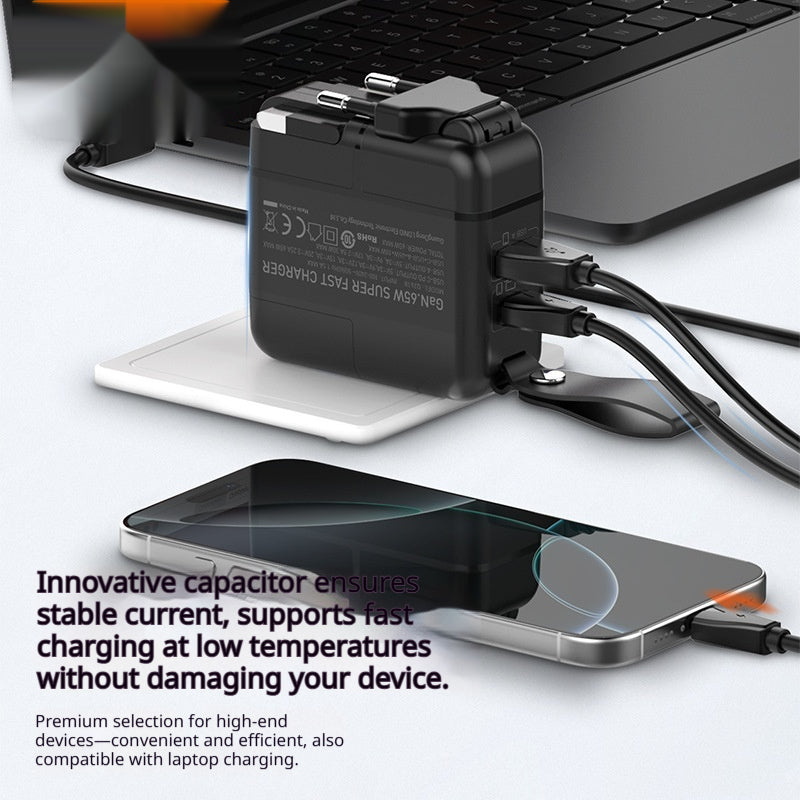 65 W Multi-USB-Port-Ladegerät – Bild 2 | LuxeStyle