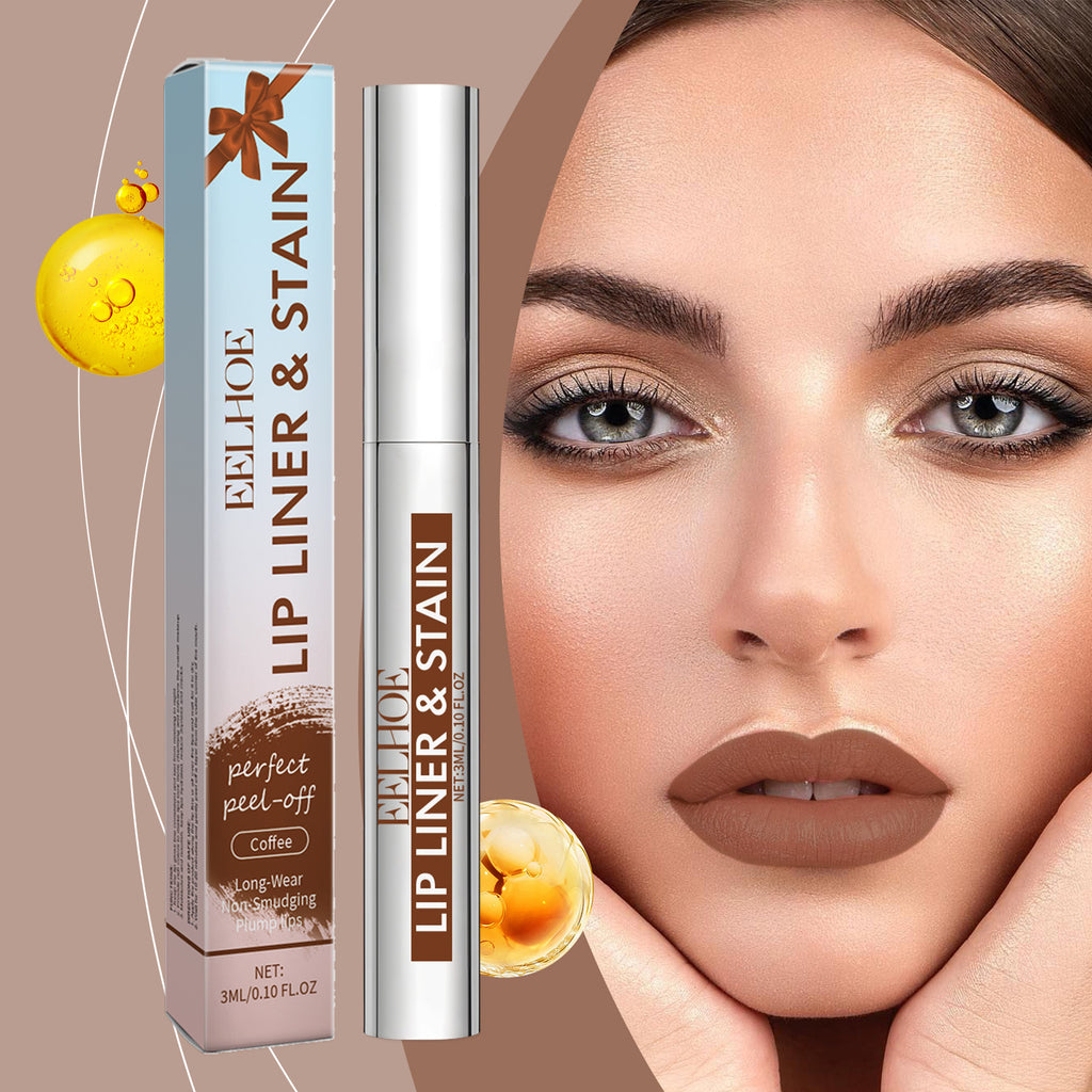 Peel-off Lip Gloss Nude Brown