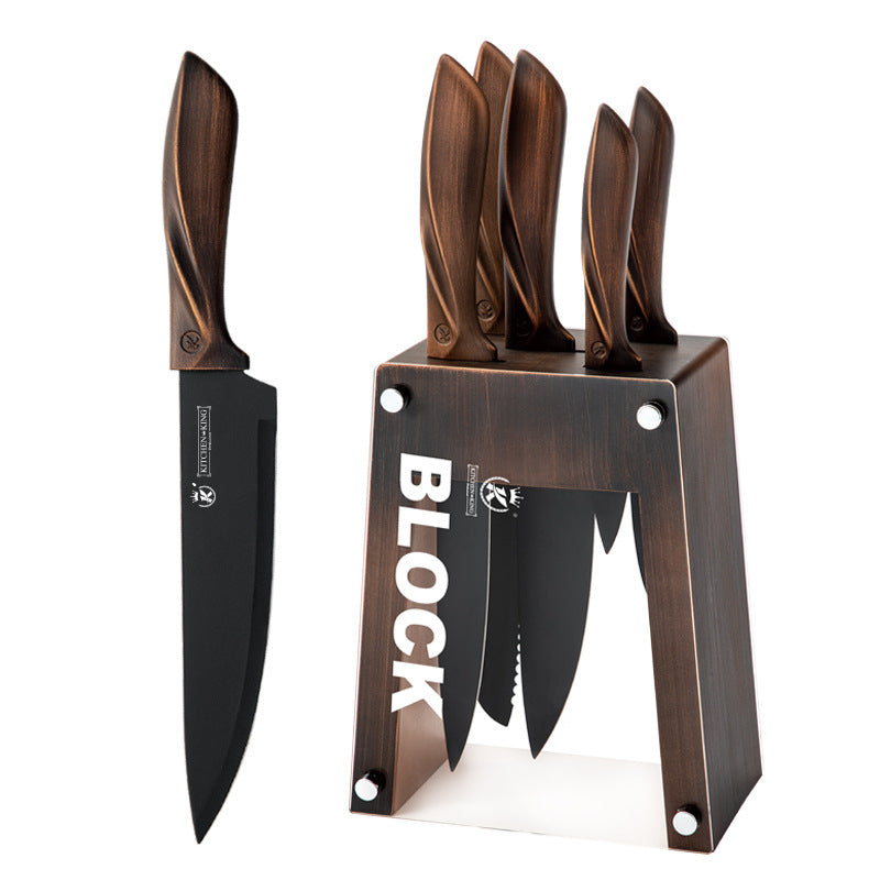 Chef-Messer-Set aus Edelstahl – Bild 4 | LuxeStyle