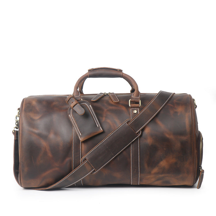 Retro Leder Reisetasche – Bild 6 | LuxeStyle