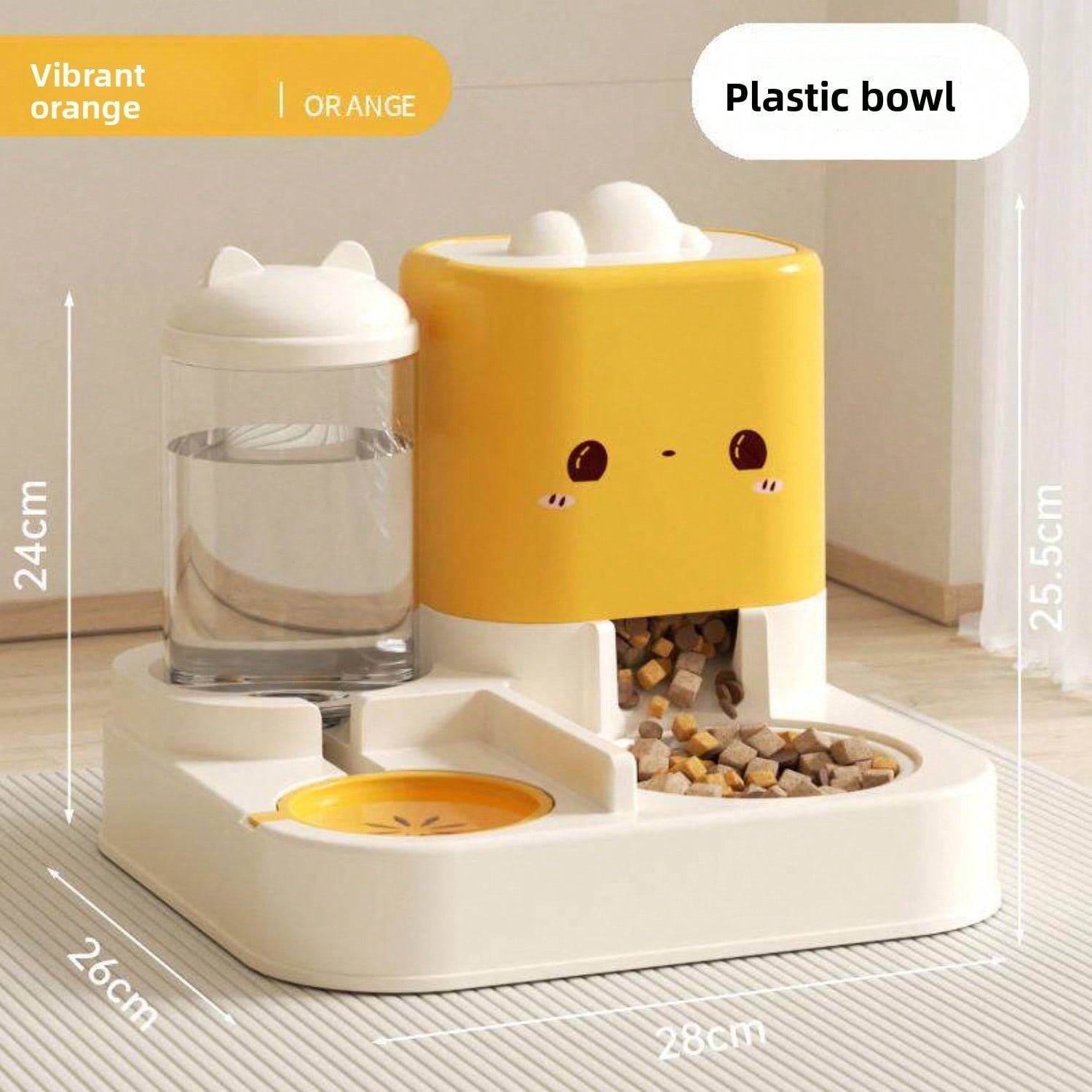 Futter- und Wasserspender für Haustiere
