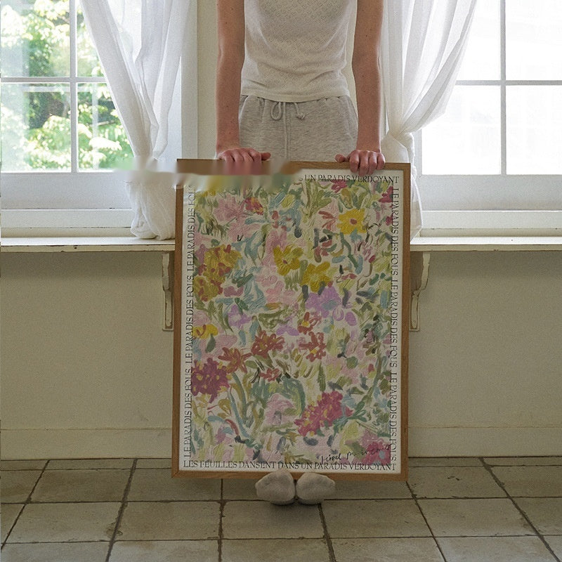 Romantische Sommerblumen Wandbild – Bild 2 | LuxeStyle