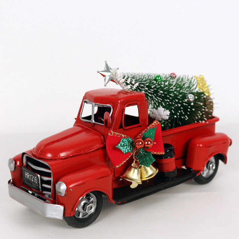 Roter LKW-Ornament für Weihnachten – Bild 2 | LuxeStyle