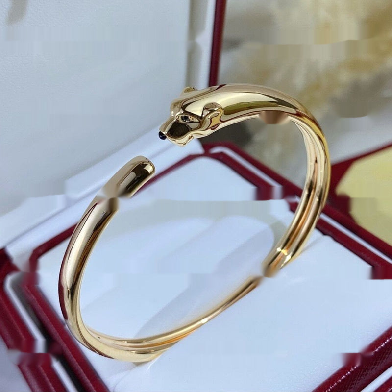Leopard Armreif mit Diamanten für Damen | LuxeStyle