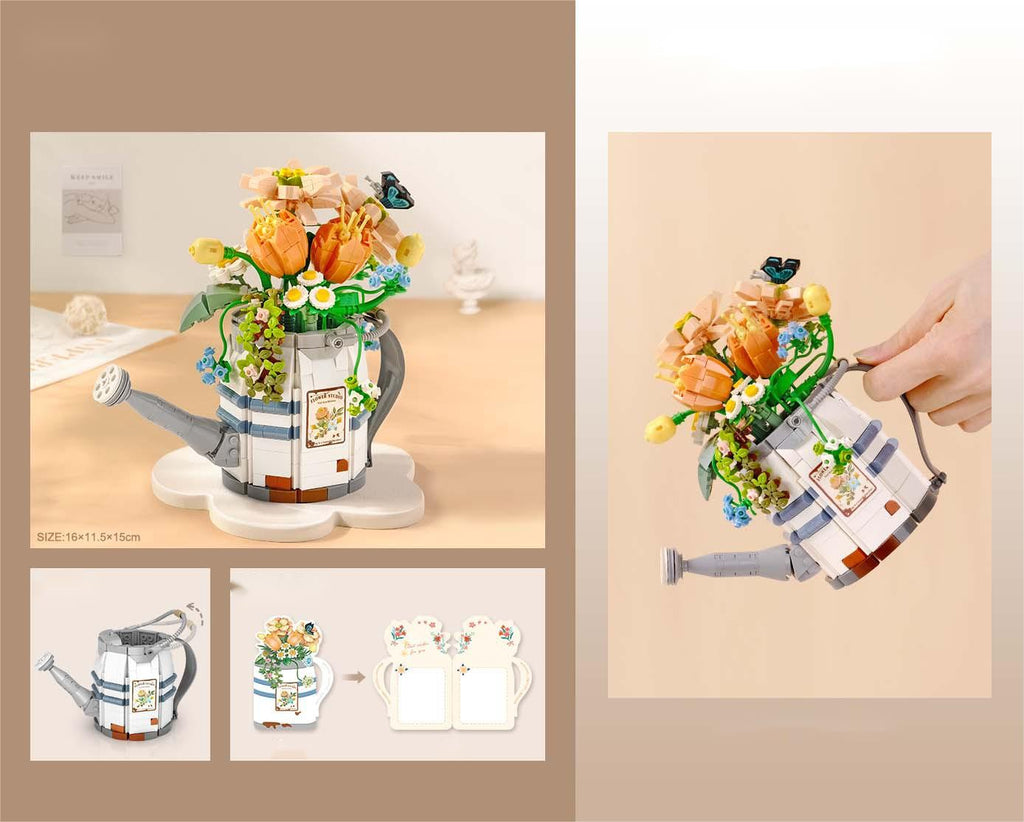 Blumenstrauss-Bausteine im Blumentopf – Bild 2 | LuxeStyle